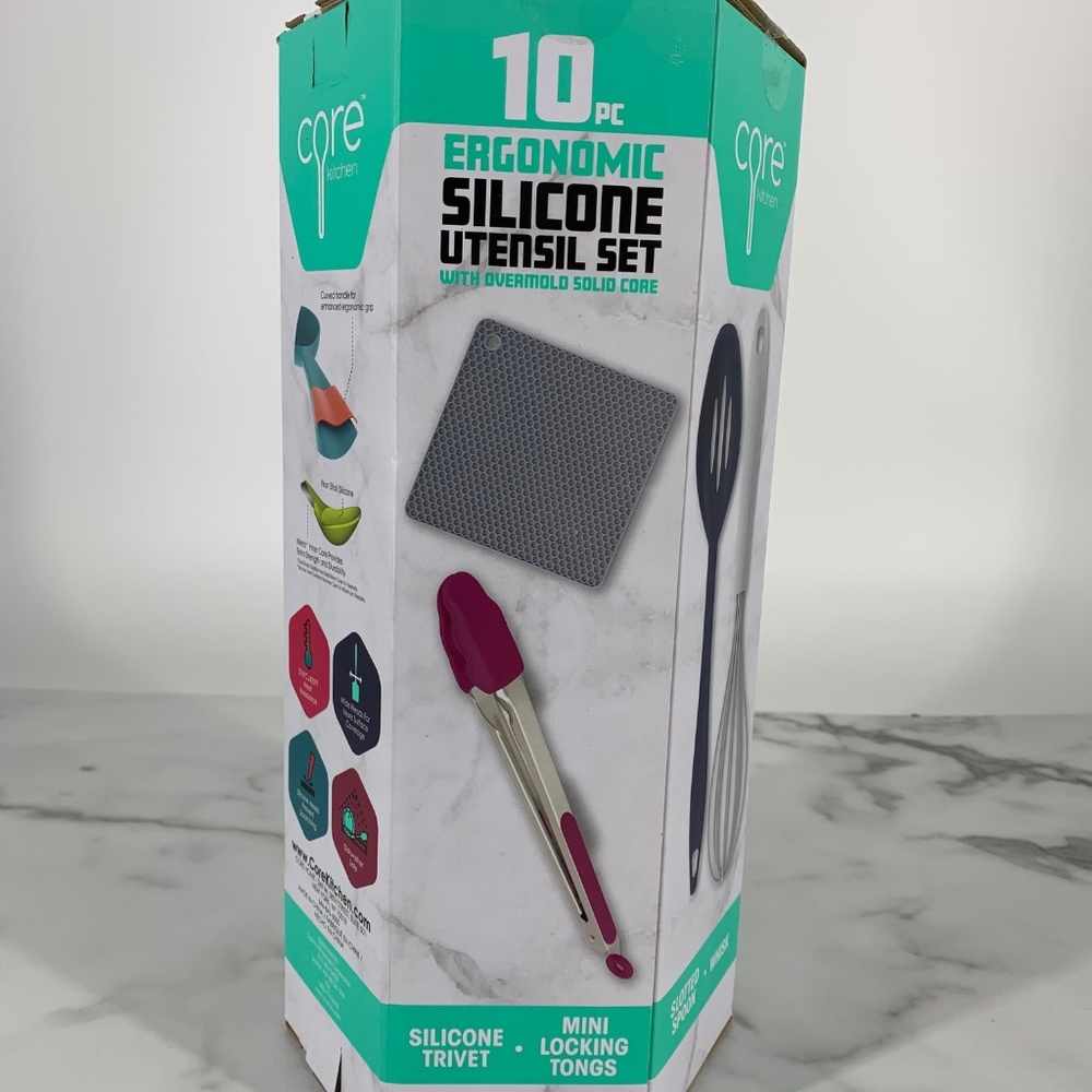 10-Piece Silicone Utensil Set